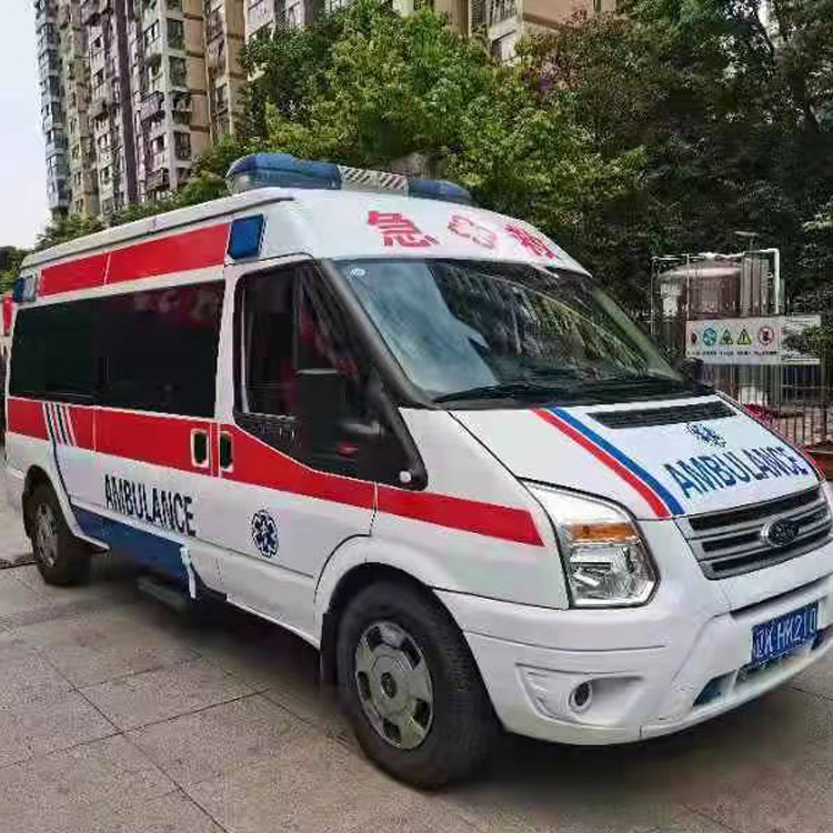 壶关长途救护车护送病人返乡